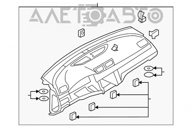 3AB857003ABMIY VAG Торпедо