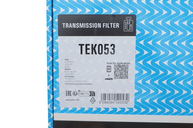 Фільтр коробки автомат Purflux TEK053 ціна, від 21.56 USD