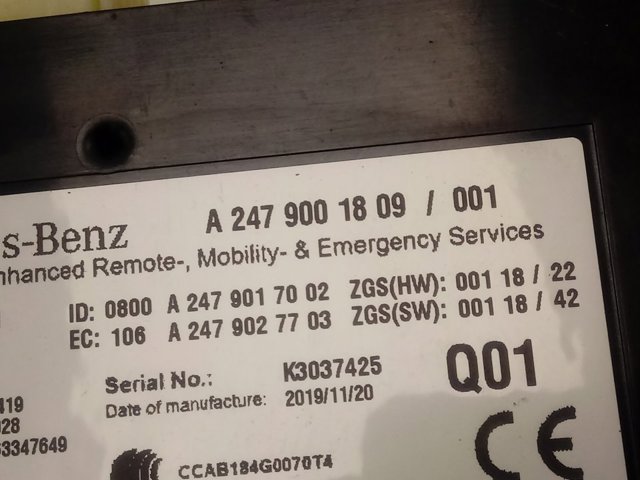  A2479001809 Mercedes