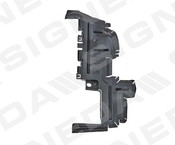 Повітропровід (дефлектор) радіатора, правий Signeda PAD99163OR ціна, від 162.36 USD