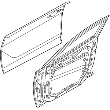 Купити 76003G3000 Hyundai/Kia Двері кабіни
