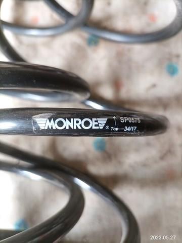 SP0575 Monroe Пружина підвіски задня