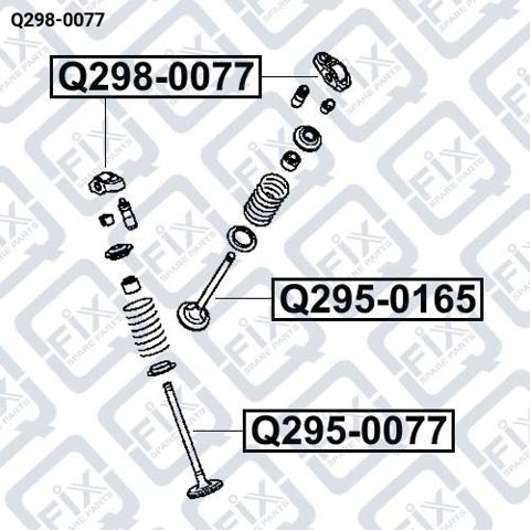 Рокер клапана Q-fix Q2980077 ціна, від 24.15 USD