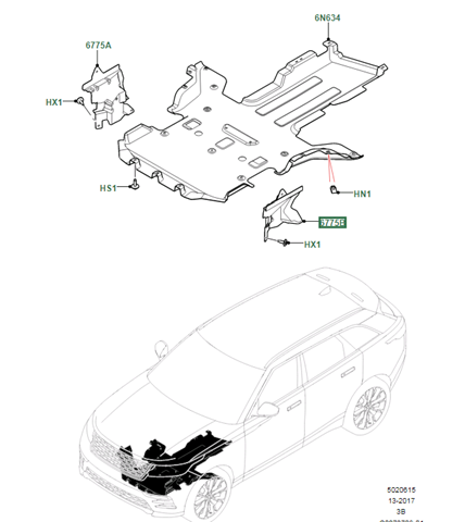 LR142159 Land Rover 