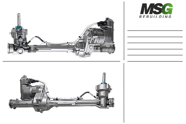 Рульова рейка HB533D070DF Ford