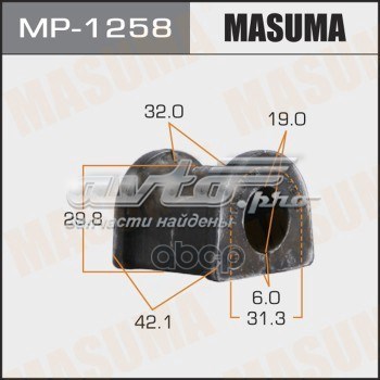 Купити MP1258 Masuma Опора стабілізатора