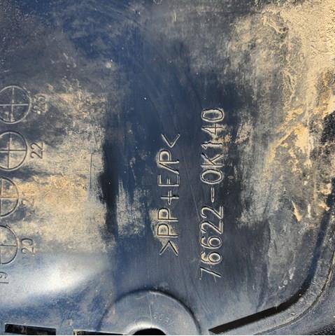 Бризковики передній, лівий Toyota 766220K140 ціна, від 19.00 USD