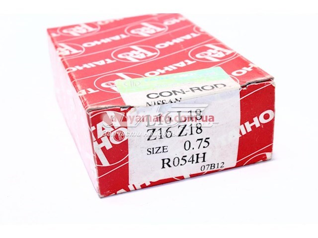 Вкладиші коленвала, шатунні, комплект, 3-й ремонт (+0,75) Taiho R054H075 ціна, від 7.79 USD
