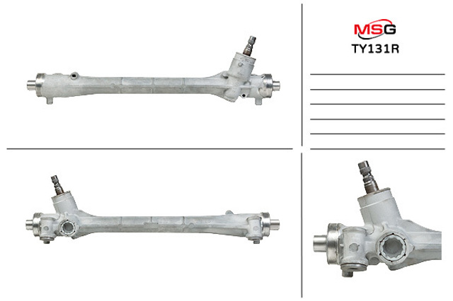 Кермова рейка MSG Rebuilding TY131R