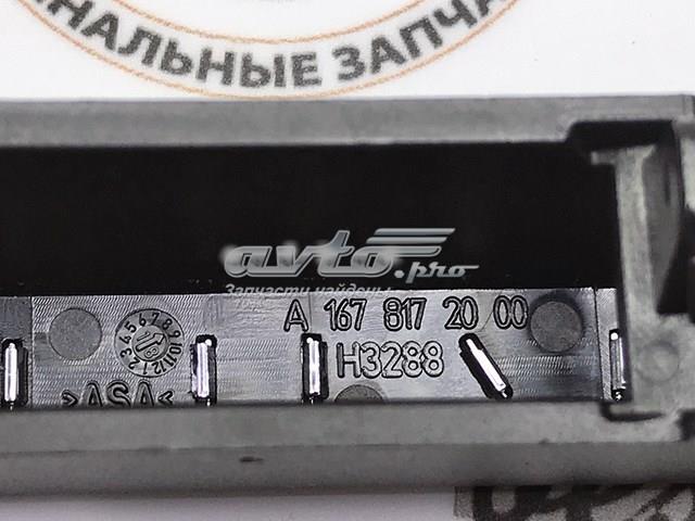 Емблема решітки радіатора A1678172000 Mercedes