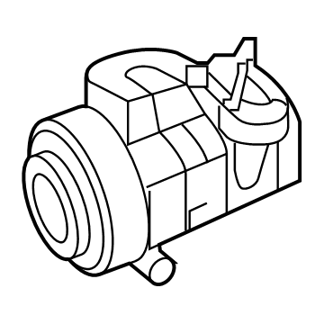 68292169AB Chrysler Компресор холодоагенту
