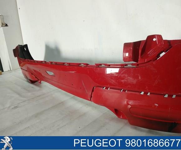 Бампер задній Peugeot/Citroen 9801686677