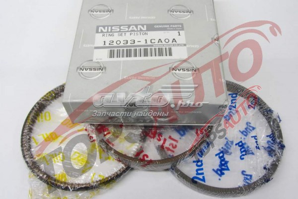 Кільця поршневі комплект на мотор, STD. Nissan/Infiniti 120331CA0A ціна, від 184.11 USD
