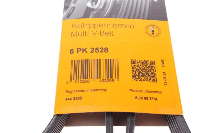 Ремінь генератора 6PK2528 Continental/Siemens