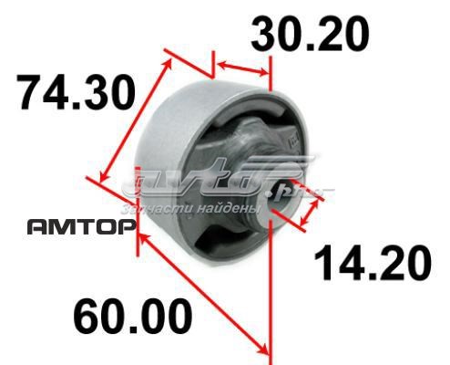 AAMHO1018 Tenacity Сайлентблок переднього нижнього важеля