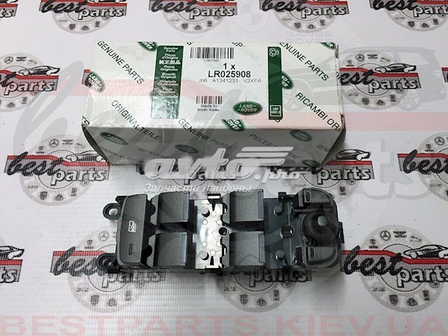 Кнопковий блок керування склопідіймачами передній лівий Land Rover LR025908 ціна, від 51.10 USD