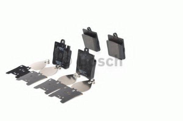 Задні гальмівні колодки Bosch 986494022 ціна, від 16.93 USD