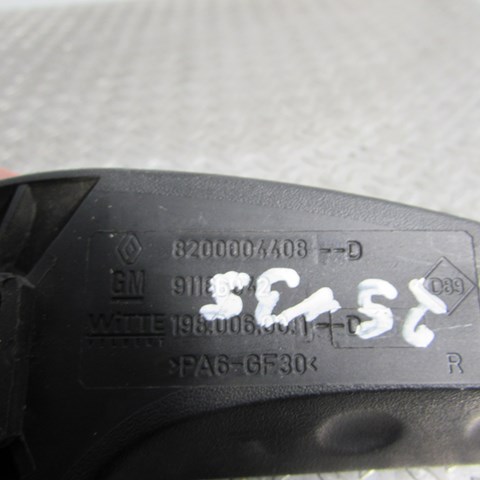 Ручка дверей бічних/зсувних, внутрішня права на Renault Trafic II FL