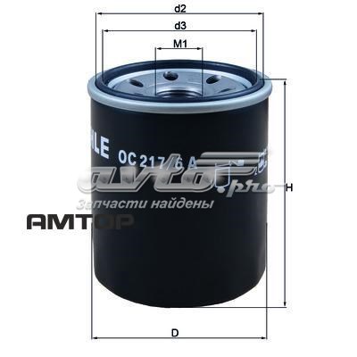 OC2176A Mahle Original Фільтр масла