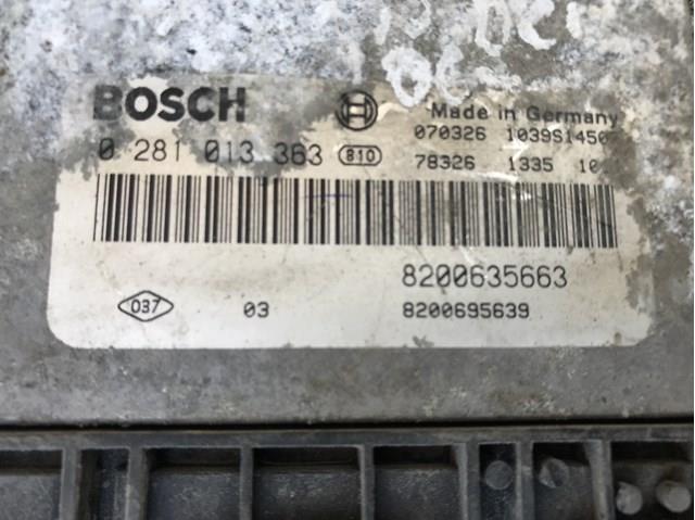 Купити 0281013363 Renault (RVI) Модуль управління двигуном