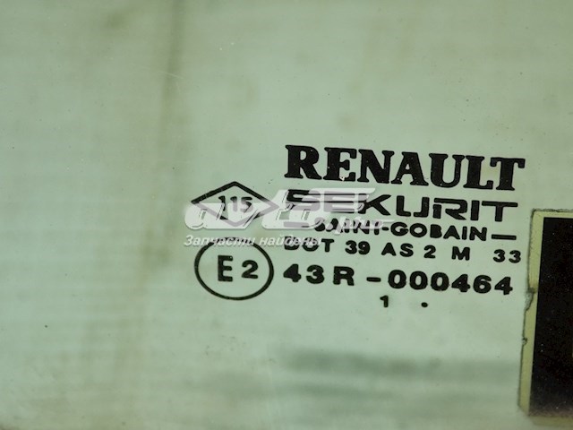 7701470546 Renault (RVI) скло передніх дверей, правою