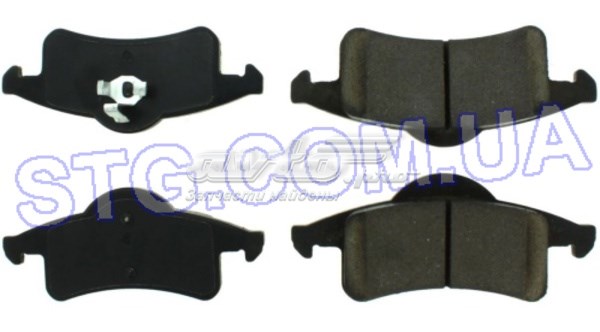 Задні дискові колодки Centric Parts 10207910
