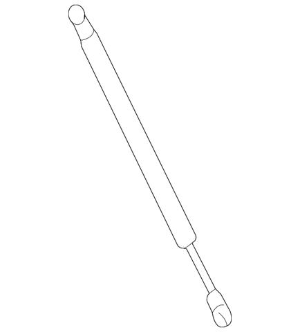 6895049375 Toyota Амортизатор кришки багажника / двері 3/5-ї задньої