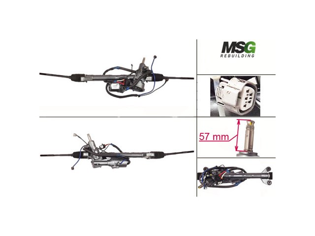 Управління рульове в зборі MSG Rebuilding SU401NLA0R ціна, від 665.58 USD