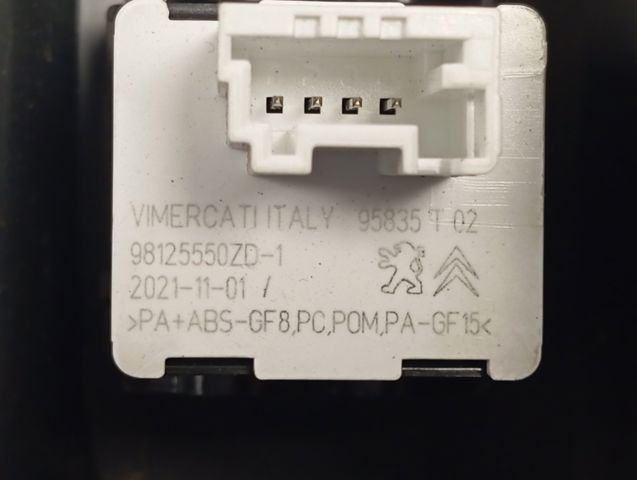 Кнопка коректора фар Peugeot/Citroen 98125550ZD ціна, від 8.18 USD