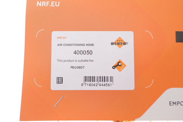 400050 NRF Шланг кондиціонера, від радіатора до випарника