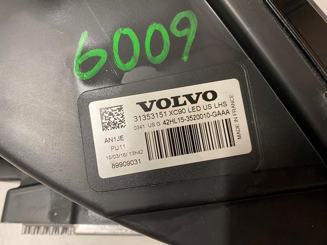 Купити 31353151 Volvo Основна фара в зборі ліва