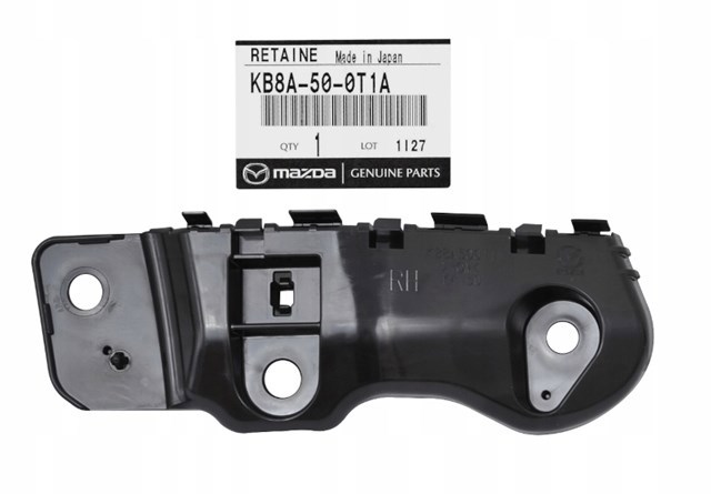 Кронштейн бампера переднього, правий KB8A500T1A Mazda
