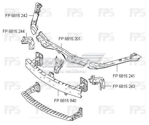 Телевізор правий FPS FP6815242