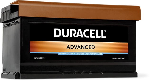 DA80 Duracell Авто акумулятор