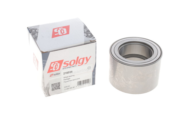 Підшипник задньої маточини зовнішній Solgy 216034 ціна, від 30.46 USD