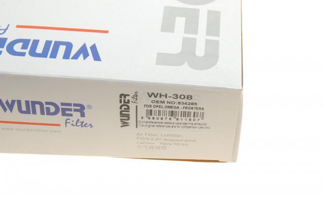 Фільтр повітряний Wunder WH308