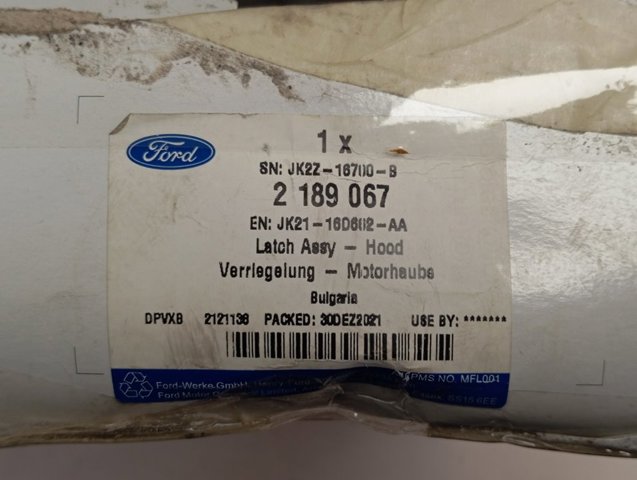 Замок капота Ford 2189067 ціна, від 108.58 USD