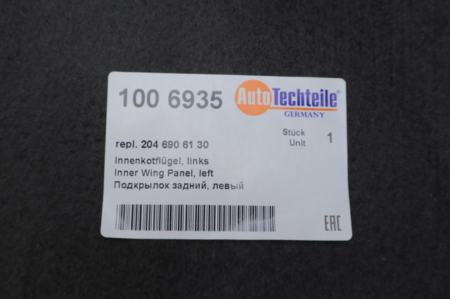 1006935 Autotechteile Підкрилок заднього крила, лівий