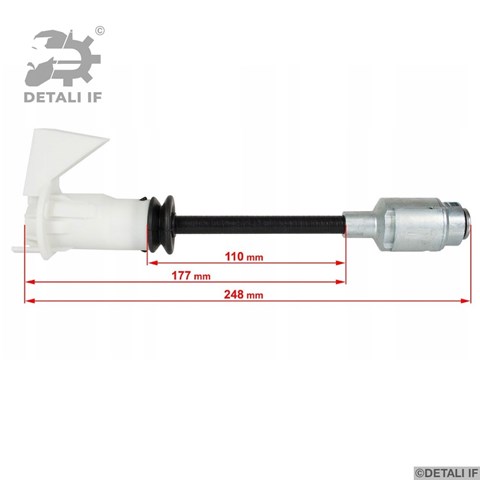 Замок капота DF16636 Detali IF