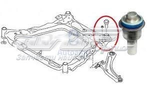 Підрамник передньої підвіски Nissan/Infiniti 544004MS0C ціна, від 25.33 USD