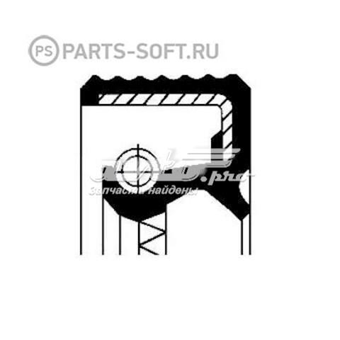 Сальник АКПП/КПП, вихідного/вторинного валу Corteco 12015771 ціна, від 7.14 USD