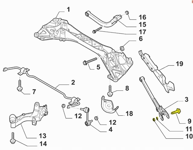  51737443 Fiat/Alfa/Lancia