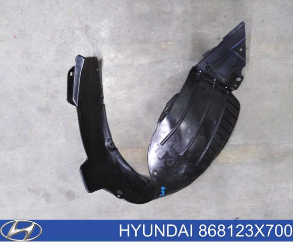 Подкрильнікі переднього крила, правий Hyundai/Kia 868123X700 ціна, від 16.16 USD