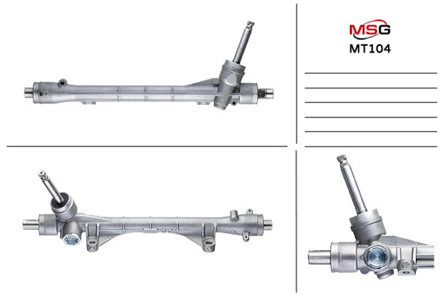 Управління рульове в зборі MSG MT104 ціна, від 112.52 USD