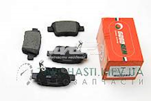 Задні дискові колодки Goodrem RM1236