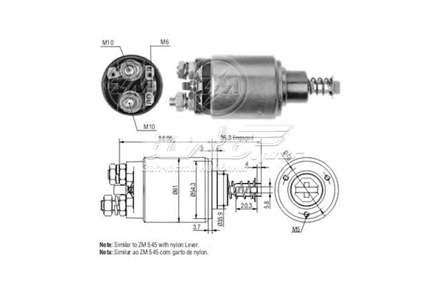 Контактор ZM 539 ціна, від 33.08 USD