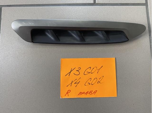 Молдинг переднього правого крила BMW 51137461076 ціна, від 28.22 USD