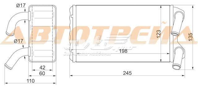 Купити STHD653950 SAT Теплообмінник