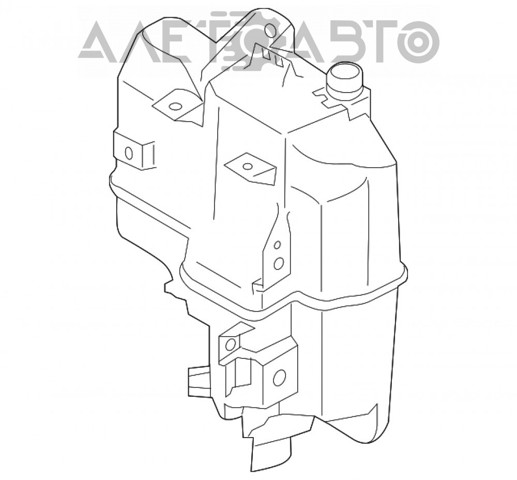 K03167481 Mazda Бачок склоомивача