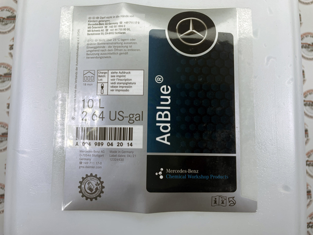 A004989042014 Mercedes Засіб для нейтралізації відпрацьованих газів, сечовина